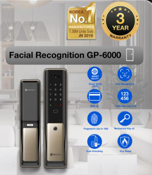 SOLITY DIGITAL LOCK FACIAL RECOGNITION